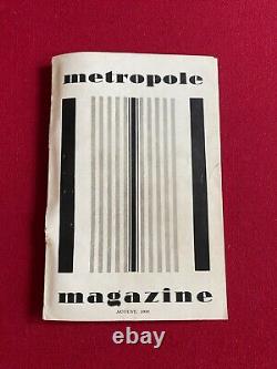 1931, Laurel & Hardy, Metropole Magazine (Rare) Buster Keaton