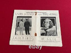 1931, Laurel & Hardy, Metropole Magazine (Rare) Buster Keaton