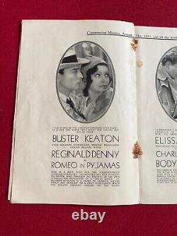 1931, Laurel & Hardy, Metropole Magazine (Rare) Buster Keaton