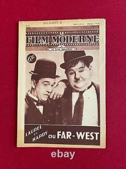 1948, Laurel & Hardy, LE FILM MODERNE Magazine (Scarce / Vintage)
