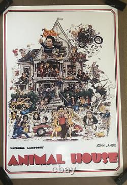 Animal House Vintage Poster Print Movie Classic Comedy College Dorm room Frat