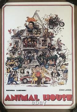 Animal House Vintage Poster Print Movie Classic Comedy College Dorm room Frat