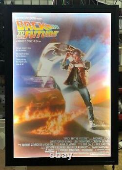 BACK TO THE FUTURE Light up movie poster lightbox led sign home cinema man cave