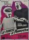 BRIDE Of FRANKENSTEIN R1964 ORIGINAL 47X64 LINENBACKED FRENCH MOVIE POSTER