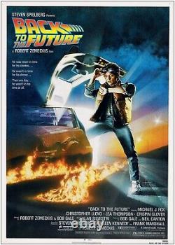 Back to the Future Classic Movie Art Large CANVAS Print Gift A0 A1 A2 A3 A4