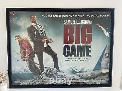Big Game UK Original Movie Poster Quad Frame included