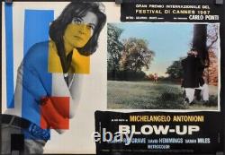 Blow-Up /Blowup 1967 18X27 (10) ITALIAN PHOTOBUSTA MOVIE POSTER VANESSA REDGRAVE