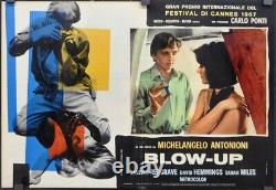 Blow-Up /Blowup 1967 18X27 (10) ITALIAN PHOTOBUSTA MOVIE POSTER VANESSA REDGRAVE