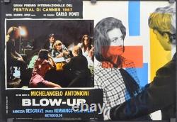 Blow-Up /Blowup 1967 18X27 (10) ITALIAN PHOTOBUSTA MOVIE POSTER VANESSA REDGRAVE