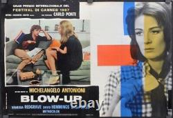 Blow-Up /Blowup 1967 18X27 (10) ITALIAN PHOTOBUSTA MOVIE POSTER VANESSA REDGRAVE