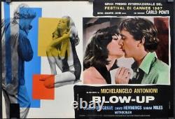 Blow-Up /Blowup 1967 18X27 (10) ITALIAN PHOTOBUSTA MOVIE POSTER VANESSA REDGRAVE