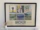 Broker? UK Original Movie Poster Quad Frame Included