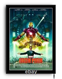 COCKTAIL Light up movie poster led sign home cinema film theatre room TOM CRUISE