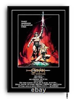 CONAN THE BARBARIAN Lightbox movie poster lightbox led sign home cinema room