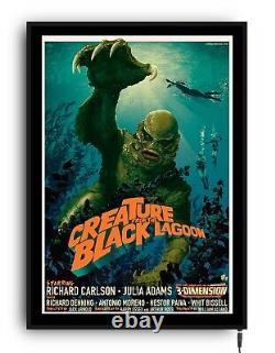 CREATURE FROM THE BLACK LAGOON Lightbox movie poster lightbox led sign cinema