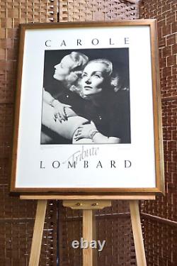 Carole Lombard Vintage 1980s Theatre Poster 1920s Hollywood Silent Films