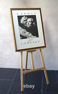 Carole Lombard Vintage 1980s Theatre Poster 1920s Hollywood Silent Films