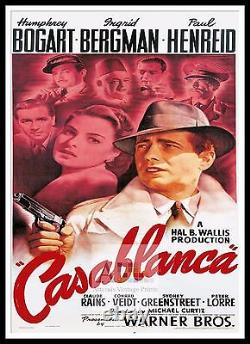 Casablanca Movie Poster A1 A2 A3