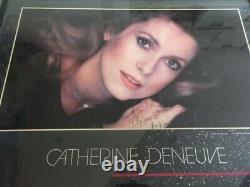 Catherine Deneuve, Signed Poster