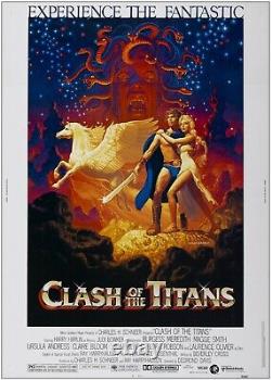 Clash of the Titans Classic Movie Art Large CANVAS Print Gift A0 A1 A2 A3 A4