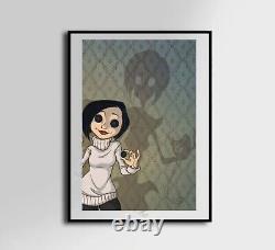 Coraline Other Mother art Canvas Poster wall art home decor