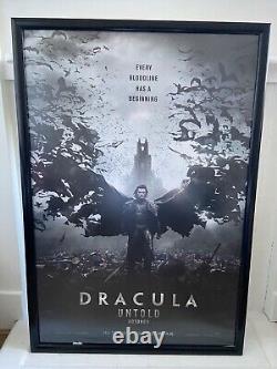 Dracula Untold UK Original Movie Poster Portrait Frame included