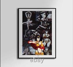 Faye Valentine collage art canvas poster home decor