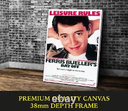 Ferris Bueller's Day Off Classic Movie Art Large CANVAS Print Gift A0 A1 A2 A3