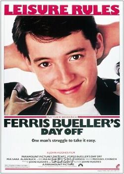 Ferris Bueller's Day Off Classic Movie Art Large CANVAS Print Gift A0 A1 A2 A3