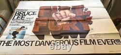Fist of Fury original vintage Bruce Lee Film Poster (1972)