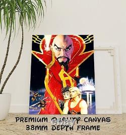 Flash Gordon Classic Movie Large CANVAS Art Print Gift A0 A1 A2 A3 A4