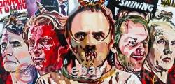 Horror movie Icons Psychos American Psycho Silence of the Lambs Poster PRINT