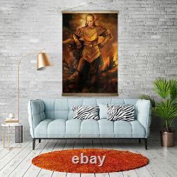 Huge 90cm x 140cm Vigo Ghostbusters Heavyweight Canvas Movie Poster Print ECTO 1