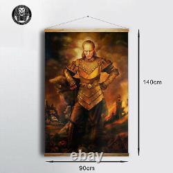Huge 90cm x 140cm Vigo Ghostbusters Heavyweight Canvas Movie Poster Print ECTO 1