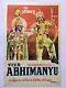 India 1965 Bollywood 1-sh Poster VEER ABHIMANYU Movie