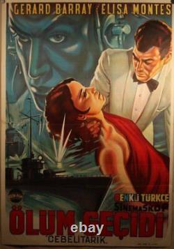 James Bond Like Turkish Movie Poster With Gerard Barray