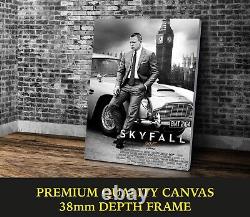 James Bond Skyfall Classic Movie Art Large CANVAS Print Gift A0 A1 A2 A3 A4