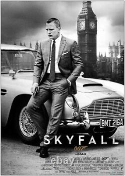 James Bond Skyfall Classic Movie Art Large CANVAS Print Gift A0 A1 A2 A3 A4