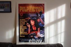 Large Poster On Card 1994 Cannes Film Festival Pulp Fiction Cinema Poster