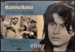 Mamma Roma 1962 ORIGINAL 18X26 ITALIAN #2 PHOTOBUSTA MOVIE POSTER ANNA MAGNANI