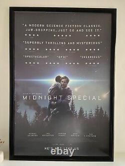 Midnight Special UK Original Movie Poster Portrait One Sheet- Frame included