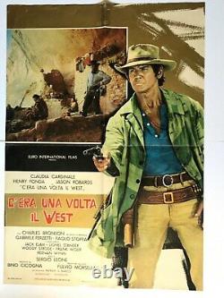 ONCE UPON A TIME IN THE WEST C'ERA UNA VOLTA IL WEST original film poster
