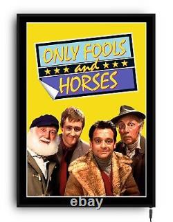 ONLY FOOLS AND HORSES Light up movie poster led sign home cinema room U. K COMEDY