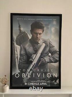 Oblivion UK Original Movie Poster Portrait One Sheet- Frame included