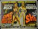 One Million Years B. C She 1968 Original 30x40 Uk Quad Movie Poster Andress