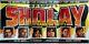 Original Vintage Bollywood Sholay Movie Poster