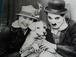 Persian Handmade Rug Charlie Chaplin Edna Purviance & Mutt Film A Dog's Life