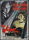 Phantom Of The Rue Morgue 1954 Original 23x33 German Movie Poster Karl Malden