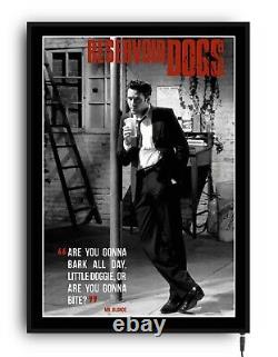 RESERVOIR DOGS MR BLONDE light up movie poster led sign home cinema room theatre