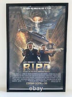 R. I. P. D. UK Original Movie Poster Portrait Frame included